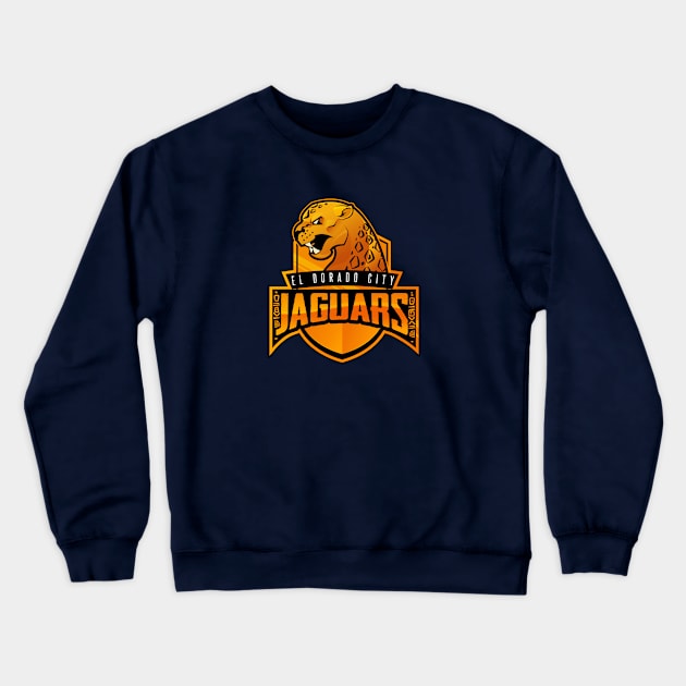 El Dorado City Jaguars Crewneck Sweatshirt by todd3point0